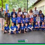 Alunos do CMEI Marly do Nascimento Santos participam de roda de conversa sobre a Primeira Infância