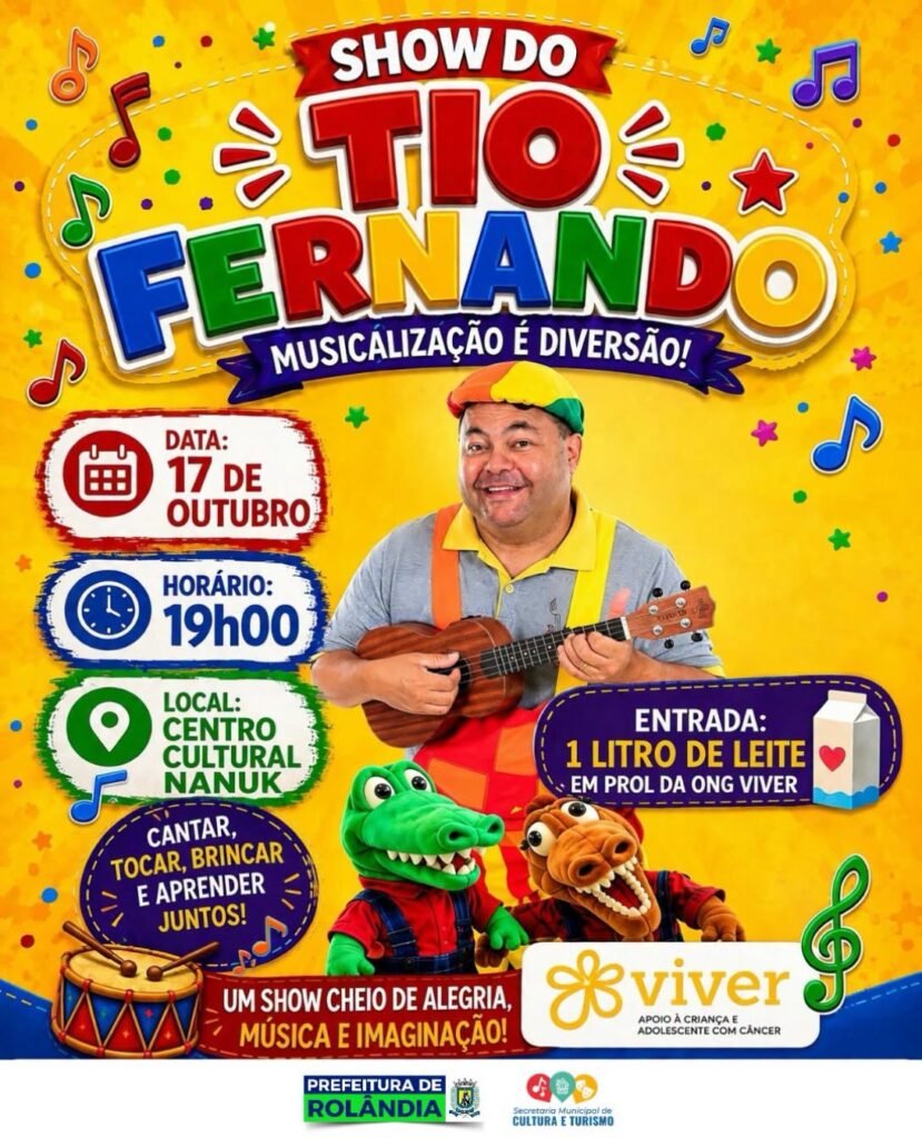 Show do Tio Fernando em Rolândia
