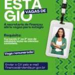 Secretaria de Finanças abre vagas de estágio remunerado