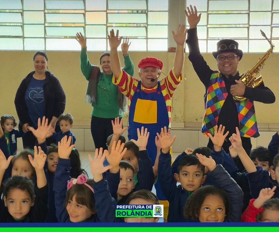 CMEI São José recebe espetáculo infantil que incentiva a leitura