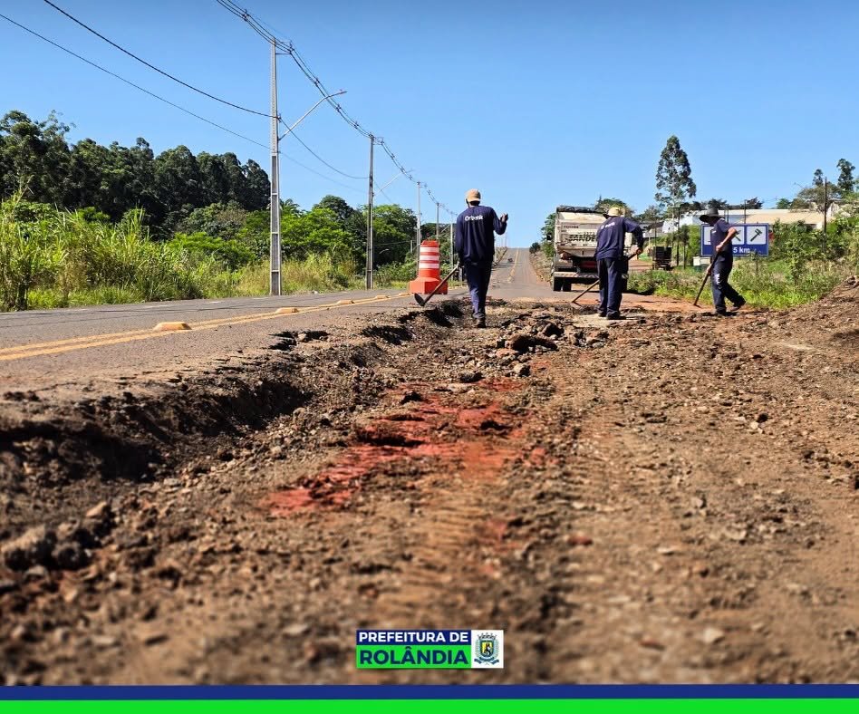 Secretaria de Infraestrutura inicia manutenção na Av. Ricardo Selmi no Contorno Sul