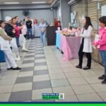 UBS do Parigot promove palestra do Outubro Rosa no supermercado Santa Lúcia